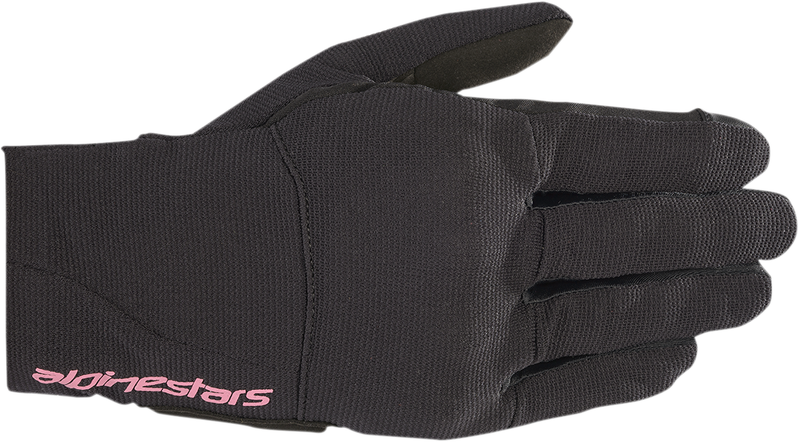 ALPINESTARS Women Stella Reef Gloves - Black/Fuchsia - Medium 3599020-1039-M