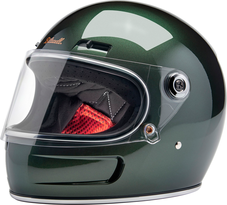 BILTWELL Gringo SV Helmet - Metallic Sierra Green - Large 1006-324-504