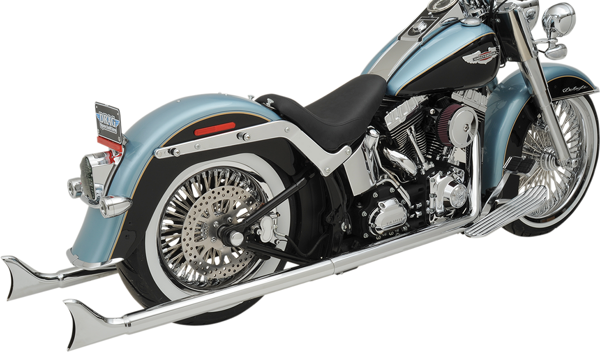 BASSANI XHAUST Fishtail Exhaust - 36" - Softail 1S46E-36