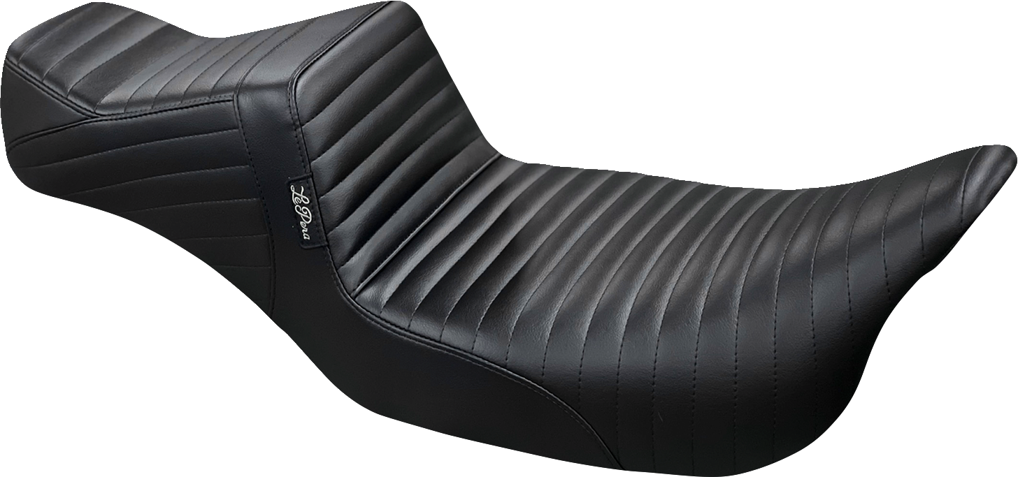 LE PERA Tailwhip Daddy Long Legs Seat - Pleated - Black LK-587DLPT