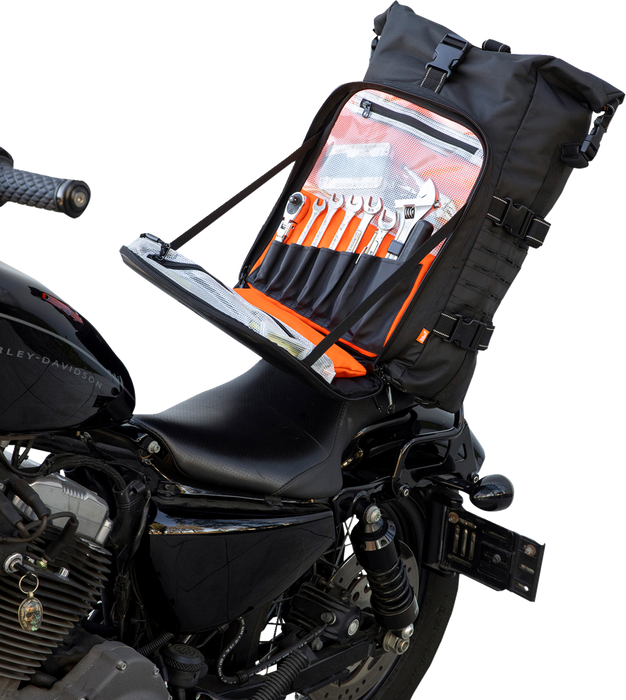 BILTWELL EXFIL-80 Motorcycle Bag - Gen 2 - Black 3014-01