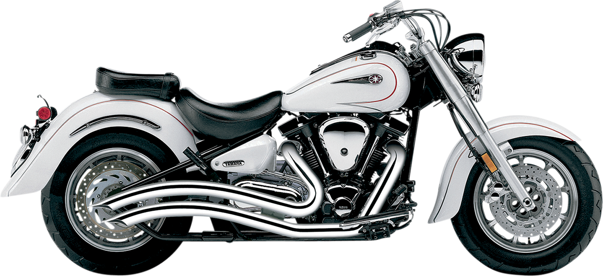 COBRA Speedster Swept Exhaust - Chrome - Roadstar 1600/1700 2221