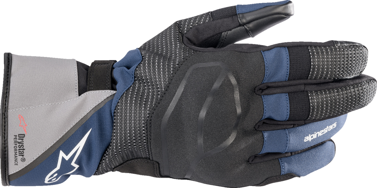 ALPINESTARS Andes V3 Drystar® Gloves - Black/Dark Blue - Medium 3527521-1267-M