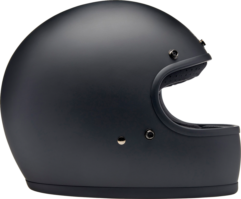 BILTWELL Gringo Motorcycle Helmet - Flat Black - Small 1002-201-502