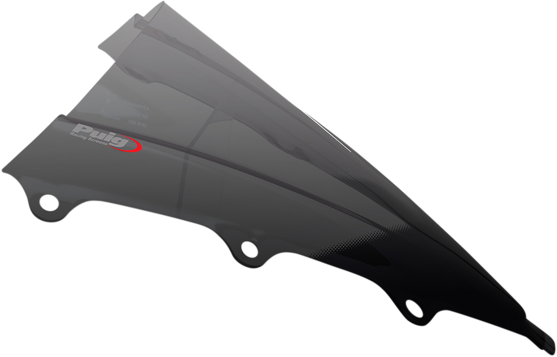 PUIG HI-TECH PARTS Race Windscreen - Dark Smoke - Honda 7228F