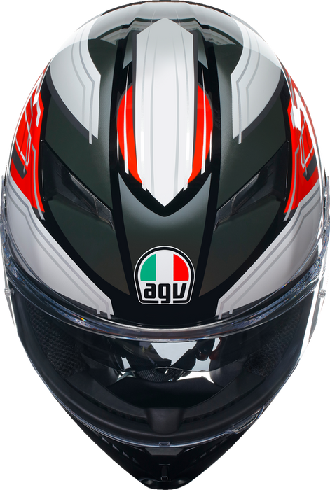 AGV K3 Motorcycle Helmet - Wing - Black/Italy - Small 2118381004007S