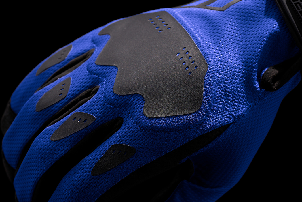 ICON Hooligan™ CE Motorcycle Gloves - Blue - XL 3301-4363