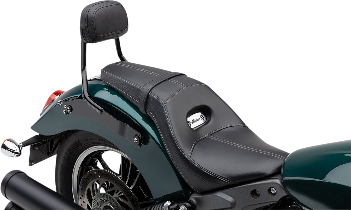 COBRA Detachable Backrest - Black - Two-up Seat - Scout 502-2210B