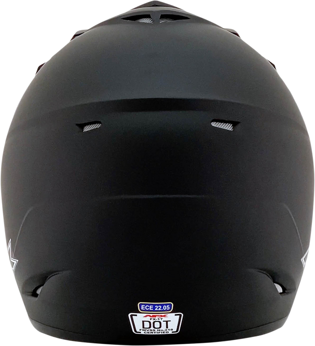 AFX FX-17 Motorcycle Helmet - Matte Black - XS 0110-0750