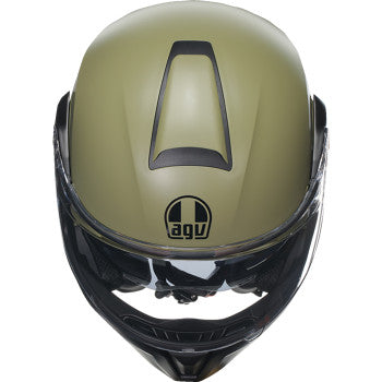 AGV Streetmodular Motorcycle Helmet - Mono - Matte Pastello Green/Black - XL 2118296002010XL