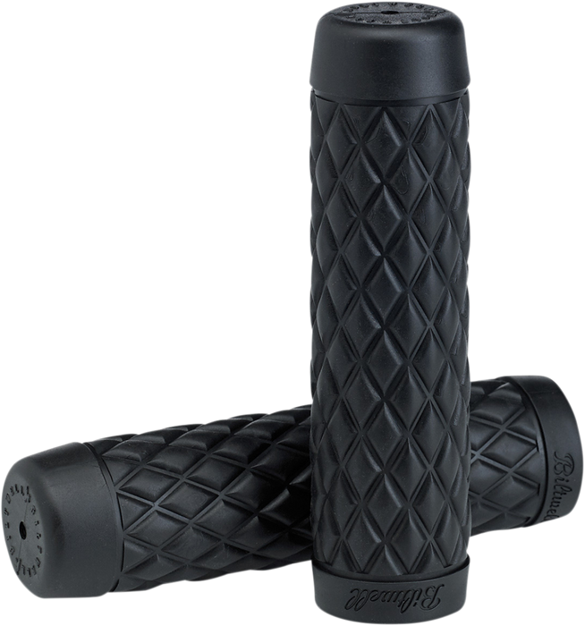 BILTWELL Grips - Torker - 1" - Black 6705-0101