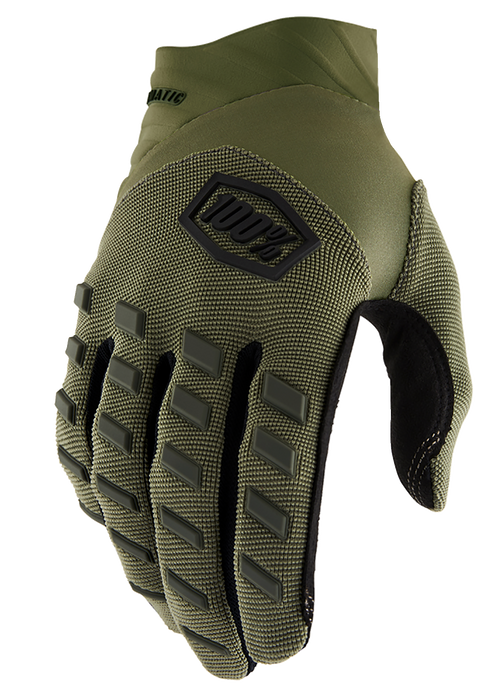 100% Airmatic Gloves - Green - XL 10000-00038