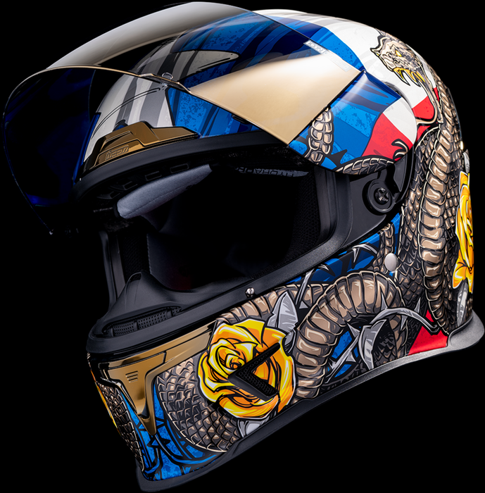 ICON Airframe Pro™ Motorcycle Helmet - Tejas Libre - Glory - XS 0101-16017