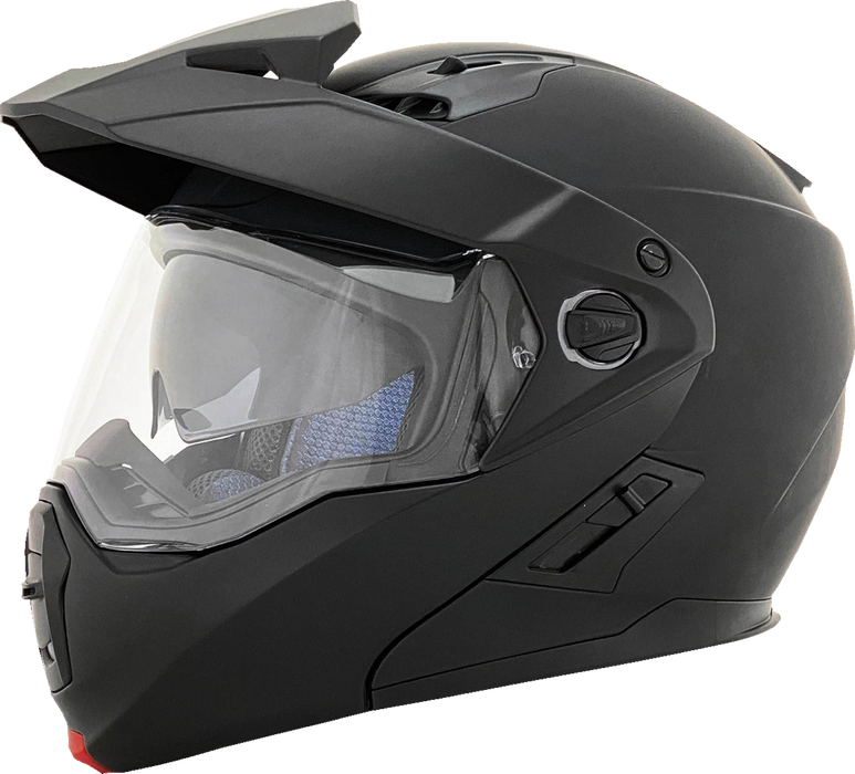 AFX FX-111DS Motorcycle Helmet - Matte Black - Small 0140-0121