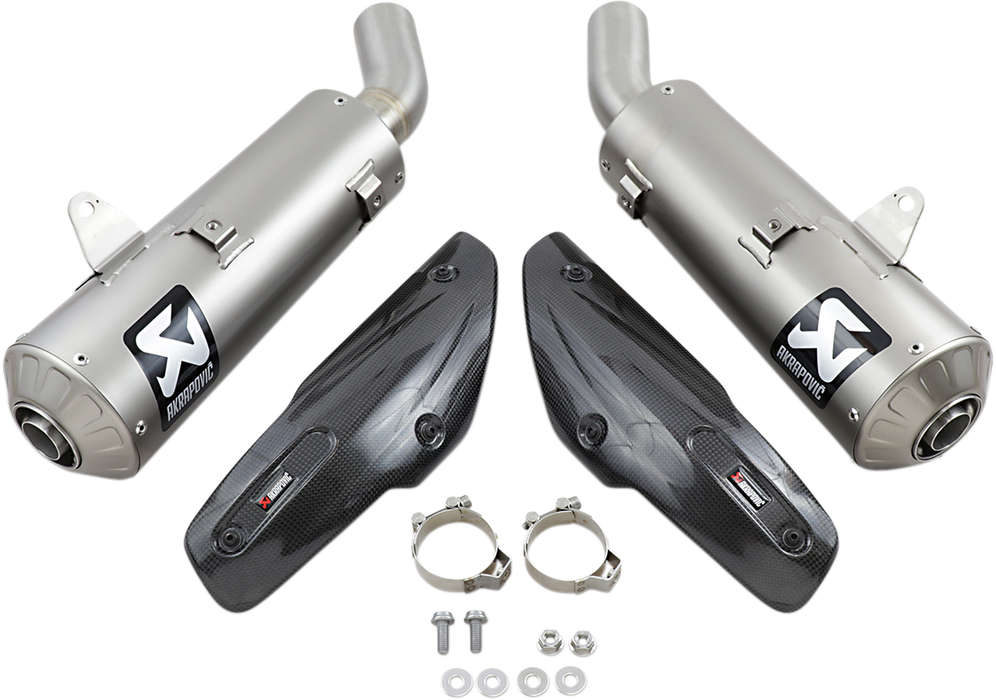 AKRAPOVIC Titanium Mufflers Scrambler 1100 2018-2020 S-D11SO4-HBFGT 1811-3700