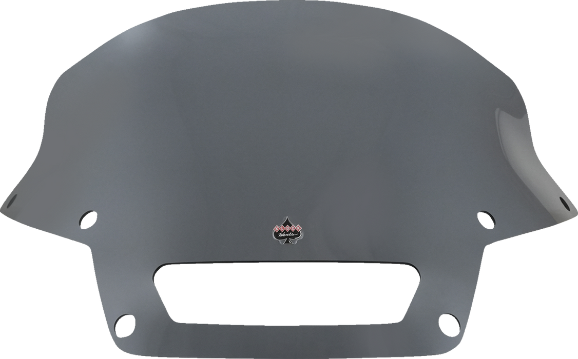 KLOCK WERKS Flare™ Windshield - 6" - Dark Smoke - FXLRST KWW-02-0607-DS