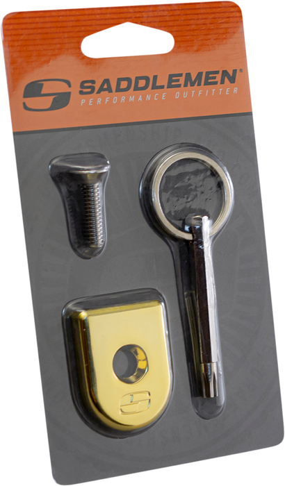 SADDLEMEN Security Seat Screw - Golden 8910GO