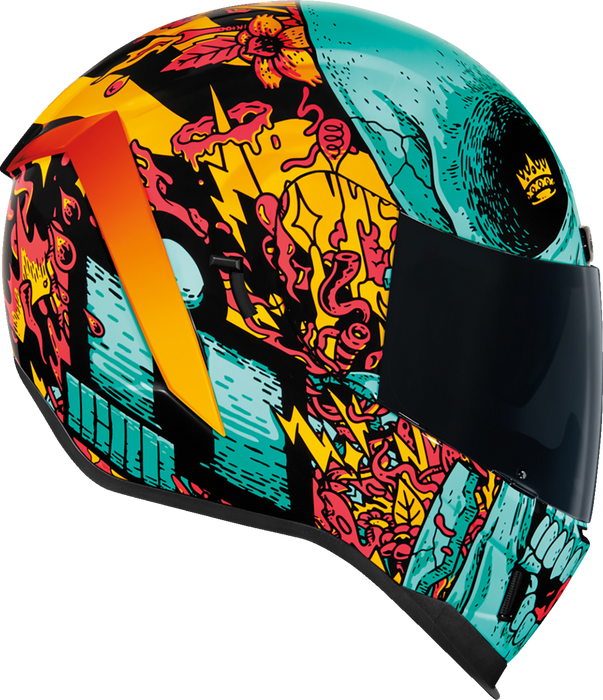 ICON Airform™ Motorcycle Helmet - Munchies - MIPS® - Blue - XL 10117044