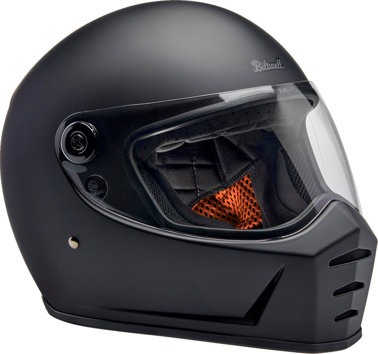 BILTWELL Lane Splitter Motorcycle Helmet - Flat Black - 2XL 1004-201-506