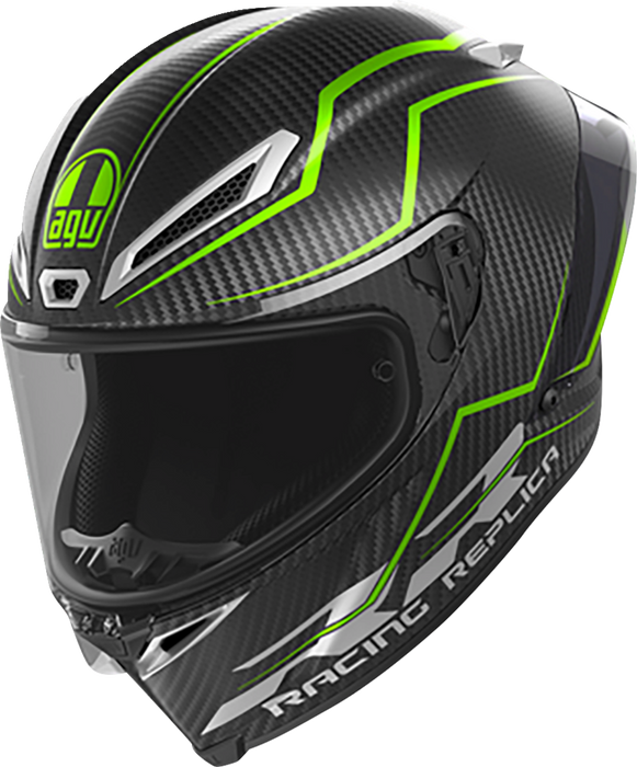 AGV Pista GP RR Motorcycle Helmet - Performante - Carbon/Lime - 2XL 2118356002-018-XXL