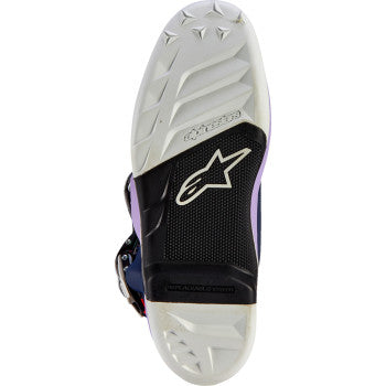 ALPINESTARS Limited Edition Imperial Tech 7 Boots - Purple/Blue/Black - US 8 2012014-387-8