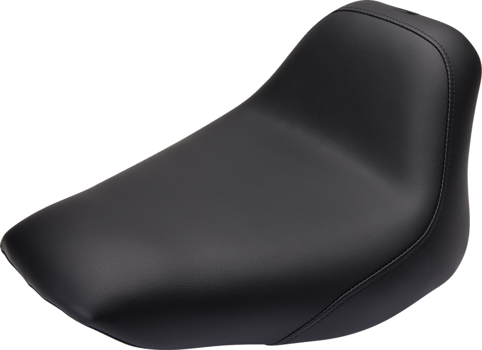 SADDLEMEN S3 Super Slammed Seat - Solo - Black - '06-'17 FLSTC 806-15-002D