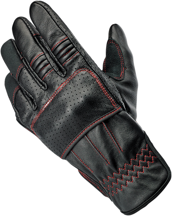 BILTWELL Borrego Gloves - Redline - XS 1506-0108-301