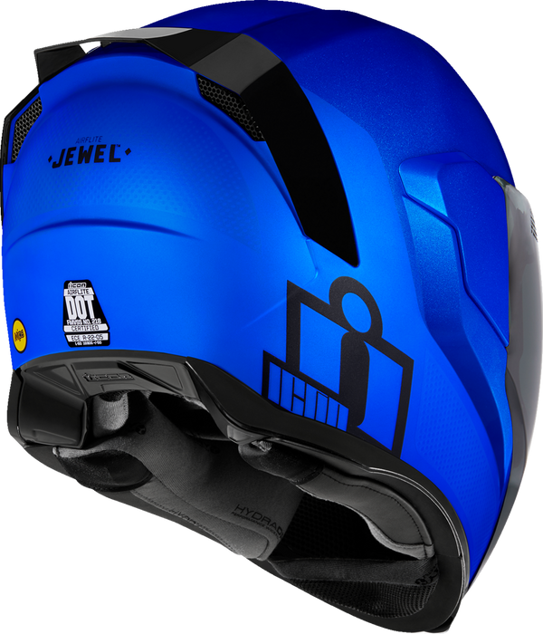 ICON Airflite™ Motorcycle Helmet - Jewel - MIPS® - Blue - 3XL 0101-14196