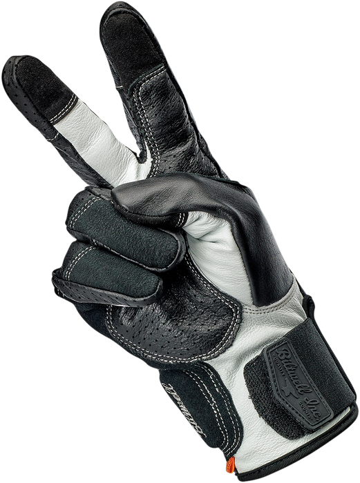 BILTWELL Borrego Gloves - Black/Cement - XS 1506-0104-301