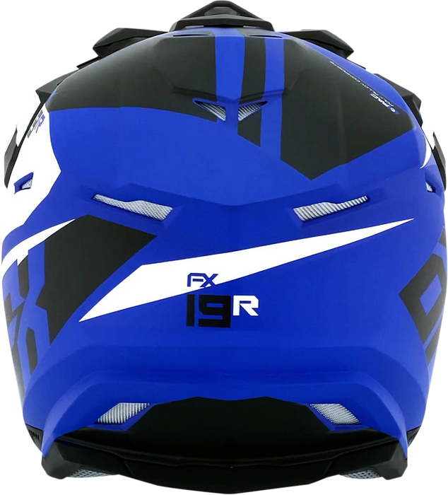 AFX FX-19R Helmet - Racing - Matte Blue - XL 0110-7071