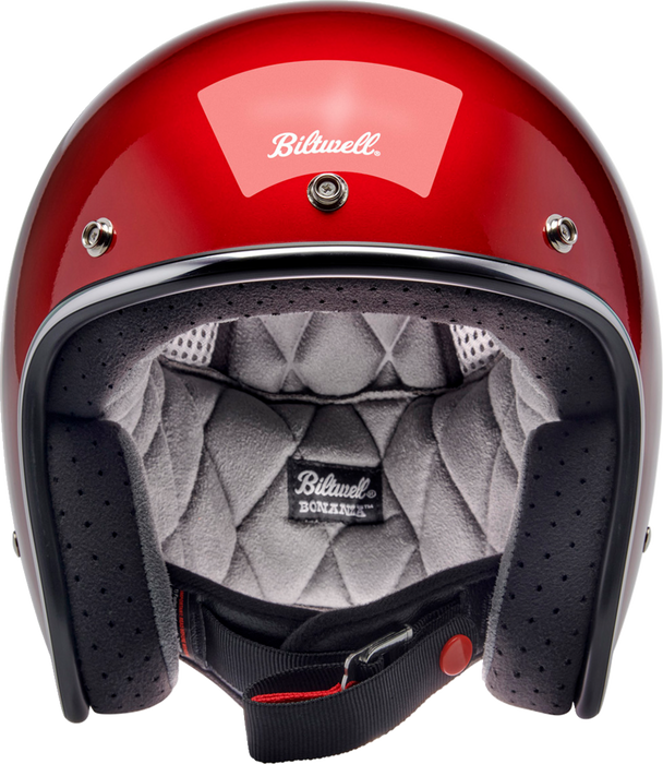 BILTWELL Bonanza Motorcycle Helmet - Metallic Cherry Red - XS 1001-351-201