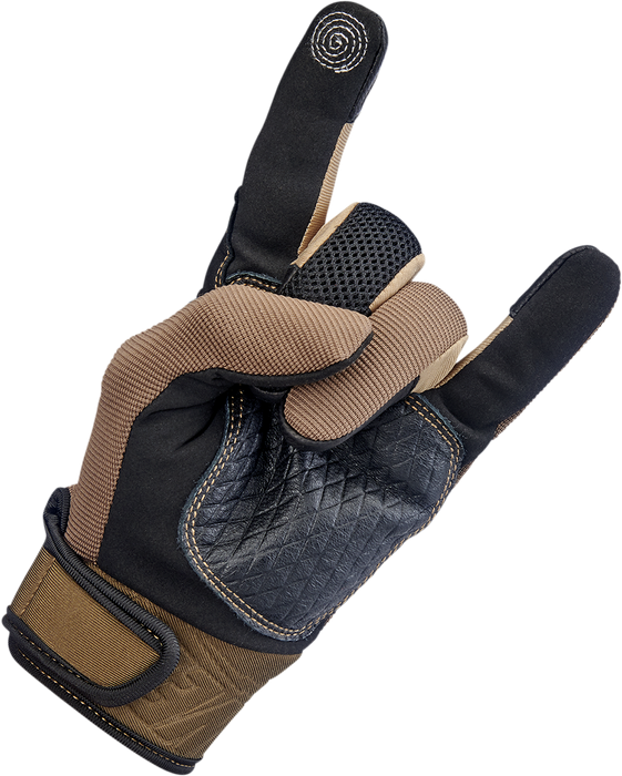 BILTWELL Baja Gloves - Chocolate - XS 1508-0201-301