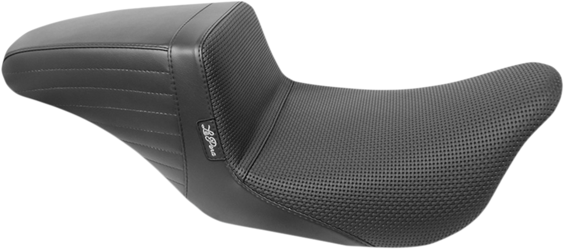 LE PERA Kickflip Seat - Basketweave - Black - FL '08-'22 LK-597BW