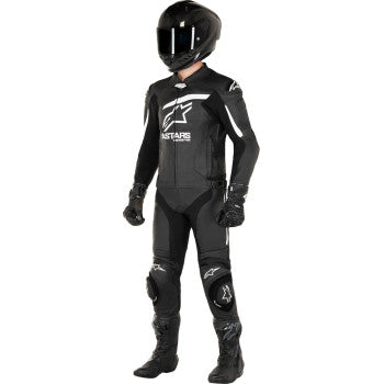 ALPINESTARS GP Plus R v4 Airflow Leather Jacket - Black/White - US 40 / EU 50 3100624-12-50