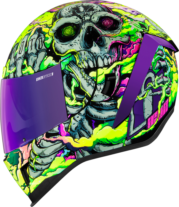 ICON Airform™ Motorcycle Helmet - Hippy Dippy - Purple - XS 0101-16024