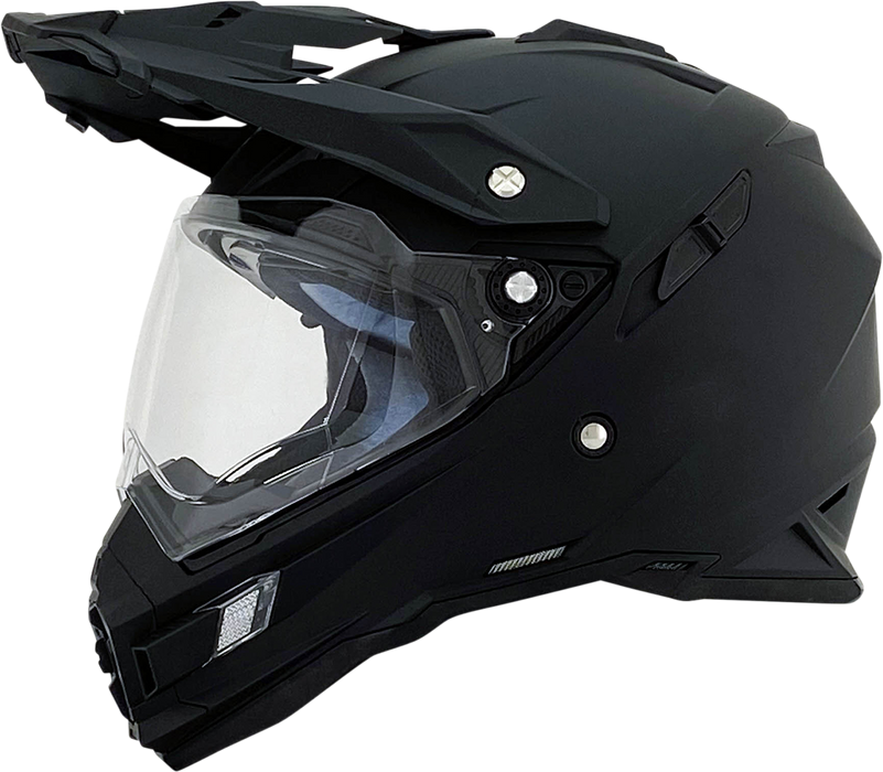 AFX FX-41DS Motorcycle Helmet - Matte Black - Large 0110-3739