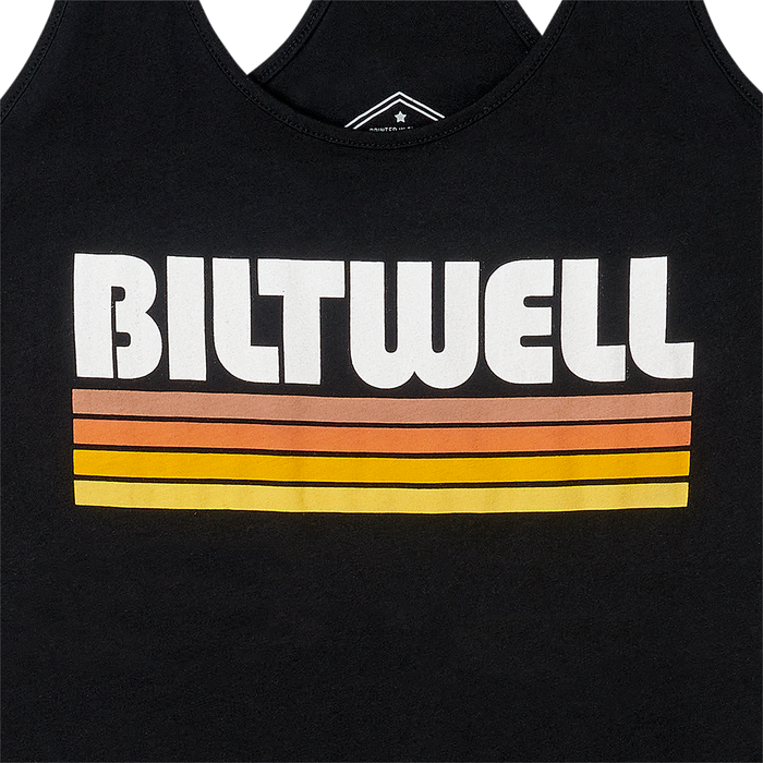 BILTWELL Women's Surf Tank Top - Black - Small 8142-045-002