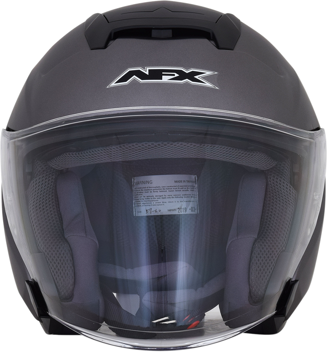 AFX Fx-60 Motorcycle Helmet - Frost Gray - Large 0104-2569