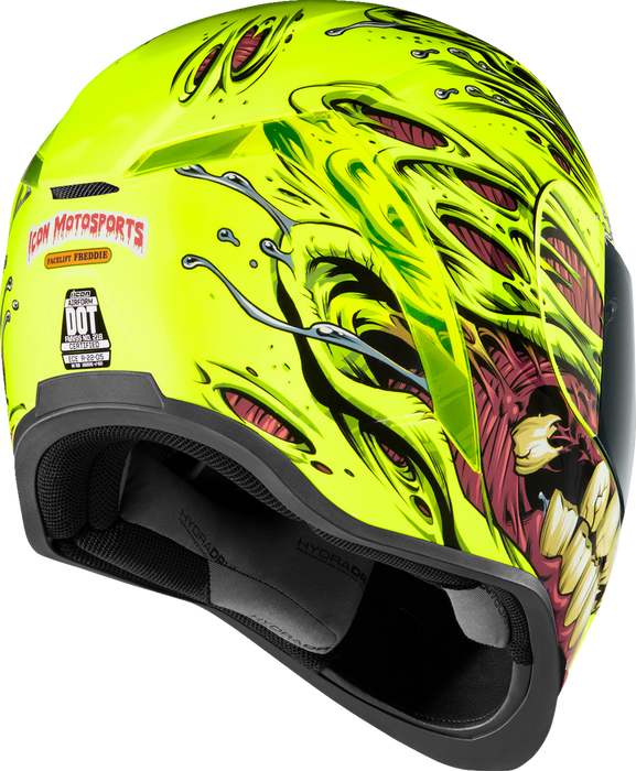 ICON Airform™ Motorcycle Helmet - Facelift - Hi-Viz - Small 0101-14184