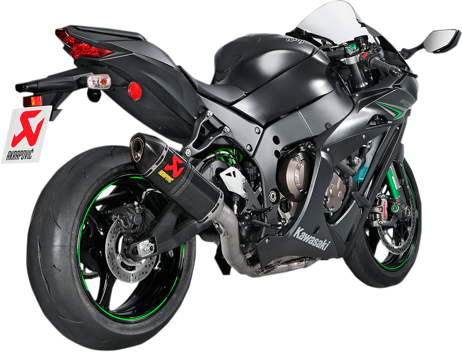 Akrapovic Kawasaki ZX10R 2016-2020 Evolution Exhaust Full System in Titanium and Carbon S-K10E9-ZC