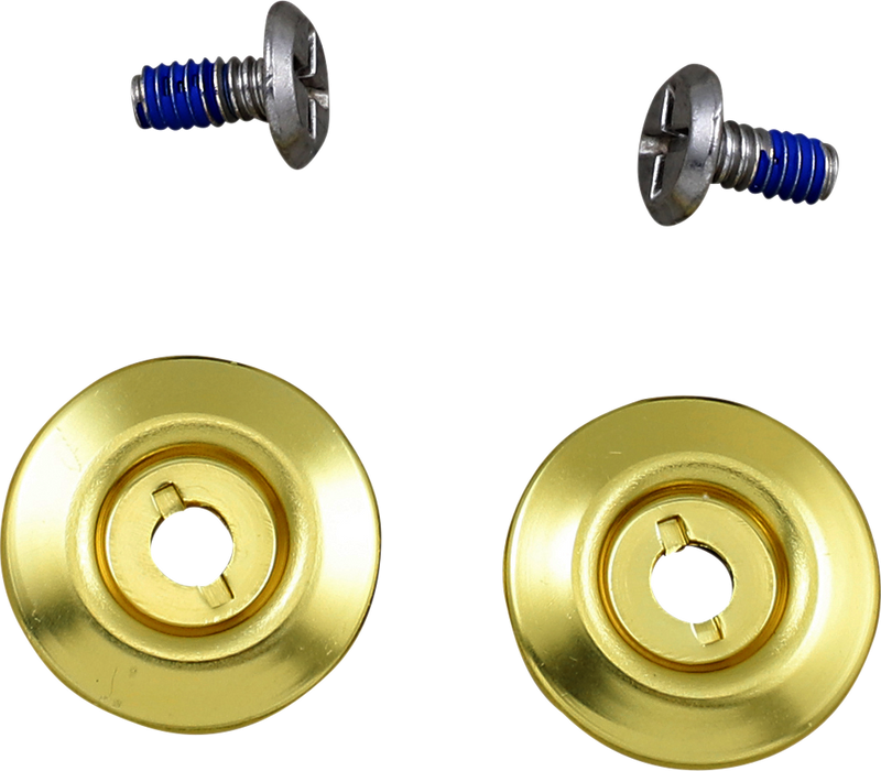 BILTWELL Gen 2 Hardware Kit - SS Screw - Gold Baseplate 0034-150-72