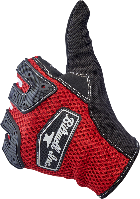 BILTWELL Anza Gloves - Red - Small 1507-0801-002