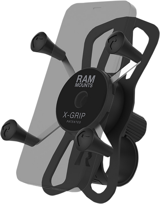 RAM MOUNTS X-Grip Phone Mount with Tough-Strap Handlebar Base RAP-460-UN7U