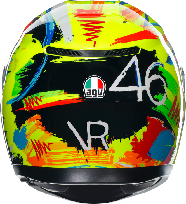 AGV K3 Motorcycle Helmet - Rossi Winter Test 2019 - 2XL 21183810040032X