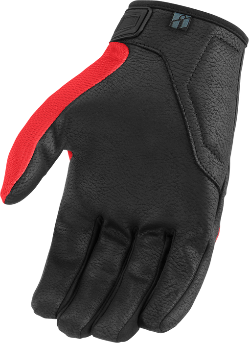 ICON Hooligan™ CE Gloves - Red - Small 3301-4384