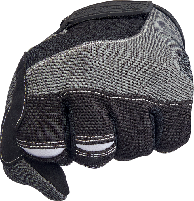 BILTWELL Moto Gloves - Gray/Black - XS 1501-1101-001