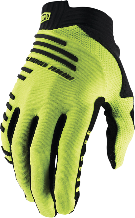 100% R-Core Gloves - Fluorescent Yellow - Large 10027-00012