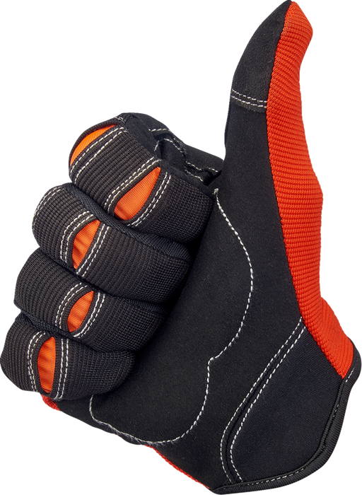 BILTWELL Moto Gloves - Orange/Black - XL 1501-0106-005