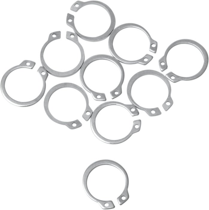 MOOSE RACING Snap Ring - 10 Pack - Gas Gas/Husqvarna/KTM 25-6015