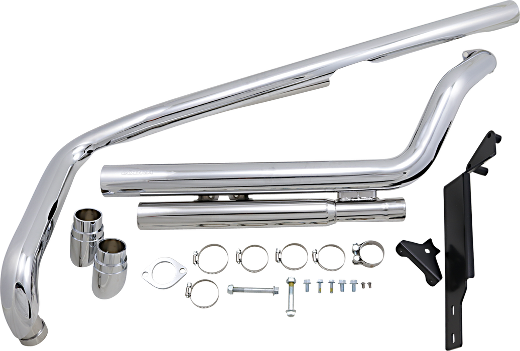 COBRA Speedster Slashdown Exhaust - VTX1300C 1832